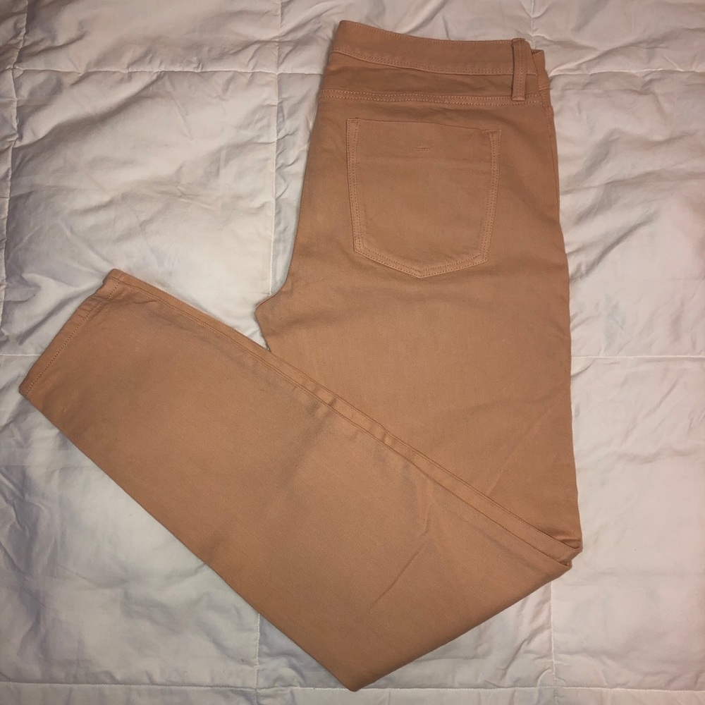 Banana Republic Peach Skinny Jeans, Size 30L